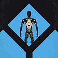 No802-4 My The Terminator 4 Minimal Movie Poster by Chungkong Art No802-4 My The Terminator 4 Minimal Movie Poster by Chungkong Art