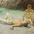 Noonday Heat by Henry Scott Tuke Noonday Heat by Henry Scott Tuke