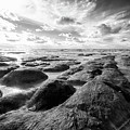 Norfolk Hunstanton rugged coastline black and white Photograph by Simon Bratt Norfolk Hunstanton rugged coastline black and white Photograph by Simon Bratt