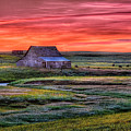 North Dakota Farm at Sunrise Photograph by Rikk Flohr North Dakota Farm at Sunrise Photograph by Rikk Flohr