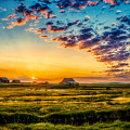 North Dakota Pastoral Photograph by Rikk Flohr North Dakota Pastoral Photograph by Rikk Flohr