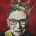 Notorious RBG Painting by Joel Tesch Notorious RBG Painting by Joel Tesch