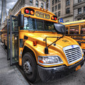 NYC School Bus Photograph by Yhun Suarez NYC School Bus Photograph by Yhun Suarez