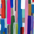 Nyhaven 2- Abstract Painting Painting by Linda Woods Nyhaven 2- Abstract Painting Painting by Linda Woods