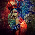 Nymph of Creativity 2 Digital Art by Lilia D Nymph of Creativity 2 Digital Art by Lilia D