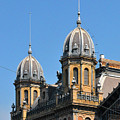 Nyugati Train Station Towers, Budapest by James Dougherty