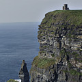 O Brien's Tower at the Cliffs of Moher Ireland by Teresa Mucha O Brien's Tower at the Cliffs of Moher Ireland by Teresa Mucha