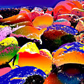 Oak Creek Rocks Digital Art by Joe Hoover Oak Creek Rocks Digital Art by Joe Hoover