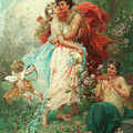 Oath Of Love by Hans Zatzka Oath Of Love by Hans Zatzka