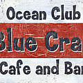 Ocean Club Cafe Painting by Debbie DeWitt Ocean Club Cafe Painting by Debbie DeWitt
