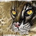Ocelot Digital Art by Darren Cannell Ocelot Digital Art by Darren Cannell