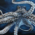 Octopus Painting by Alyssa Davis