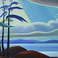 Ode to the North II - Center Panel by Barbel Smith