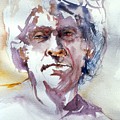 Ogden head study 1 Painting by Barbara Pease Ogden head study 1 Painting by Barbara Pease