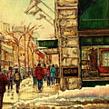Ogilvys Department Store Downtown Montreal by Carole Spandau Ogilvys Department Store Downtown Montreal by Carole Spandau