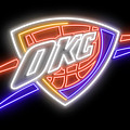 Oklahoma City Thunder Neon Sign by Ricky Barnard Oklahoma City Thunder Neon Sign by Ricky Barnard