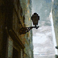 Old City Street Painting by Dimitar Hristov Old City Street Painting by Dimitar Hristov