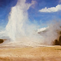 Old Faithful Vintage 5 Digital Art by Cathy Anderson Old Faithful Vintage 5 Digital Art by Cathy Anderson