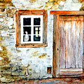 Old Farm House Painting by Sher Nasser Old Farm House Painting by Sher Nasser