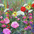 Old Fashioned Garden by Claire Bull Old Fashioned Garden by Claire Bull