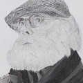Old Man With Beard Drawing by Quwatha Valentine Old Man With Beard Drawing by Quwatha Valentine