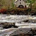 Old Mill at Dochart waterfalls Photograph by Elena Perelman Old Mill at Dochart waterfalls Photograph by Elena Perelman