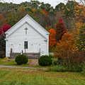 Old New England Church in Colorful Fall Foliage Photograph by Robert Bellomy Old New England Church in Colorful Fall Foliage Photograph by Robert Bellomy