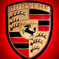 Old Porsche Badge Photograph by Olivier Le Queinec Old Porsche Badge Photograph by Olivier Le Queinec