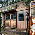 Old Service Station Photograph by Brett Pelletier Old Service Station Photograph by Brett Pelletier