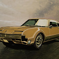 Oldsmobile Toronado 1965 Painting Painting by Paul Meijering Oldsmobile Toronado 1965 Painting Painting by Paul Meijering