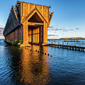 Ore Dock Photograph by Joe Holley Ore Dock Photograph by Joe Holley