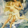 Oreithyia And Boreas by Evelyn De Morgan Oreithyia And Boreas by Evelyn De Morgan