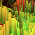 Organic Geometry - Pixel Art Digital Art by Jennifer Walsh Organic Geometry - Pixel Art Digital Art by Jennifer Walsh