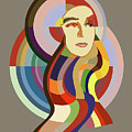 Orphiste - Pop Art Portrait of Sonia Delaunay Digital Art by BFA Prints Orphiste - Pop Art Portrait of Sonia Delaunay Digital Art by BFA Prints