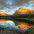 Ostler Lake and Peak Photograph by Brett Pelletier Ostler Lake and Peak Photograph by Brett Pelletier