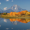 Oxbow Bend Reflection Photograph by Wesley Aston Oxbow Bend Reflection Photograph by Wesley Aston