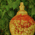 Painted Vase by Dave Bosse