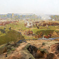 painting of Battle of Borodino Photograph by Vladi Alon painting of Battle of Borodino Photograph by Vladi Alon