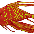 Painting Red Fish Digital Art by Piotr Dulski Painting Red Fish Digital Art by Piotr Dulski