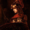 Pallas Athena Painting by Rembrandt Pallas Athena Painting by Rembrandt