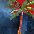 Palm Tree- Art by Linda Woods Painting by Linda Woods Palm Tree- Art by Linda Woods Painting by Linda Woods