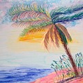 Palm Tree Ballet by Barbara Burns