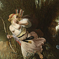 Pan and Syrinx Painting by Caesar van Everdingen Pan and Syrinx Painting by Caesar van Everdingen