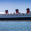 Panorama of the Queen Mary Photograph by Thomas Marchessault Panorama of the Queen Mary Photograph by Thomas Marchessault