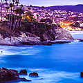 Panorama Picture of Laguna Beach City at Night Photograph by Paul Velgos Panorama Picture of Laguna Beach City at Night Photograph by Paul Velgos