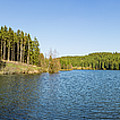 panorama view Rappbode Auxiliary Dam , Harz  Photograph by Andreas Levi