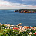 Panoramic View In Perce Quebec by Elena Elisseeva Panoramic View In Perce Quebec by Elena Elisseeva