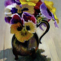 Pansies Painting by Marie Witte Pansies Painting by Marie Witte