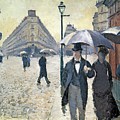 Paris a Rainy Day Painting by Gustave Caillebotte Paris a Rainy Day Painting by Gustave Caillebotte