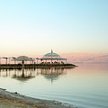 Pastel colors of the Dead Sea Photograph by Adriana Zoon